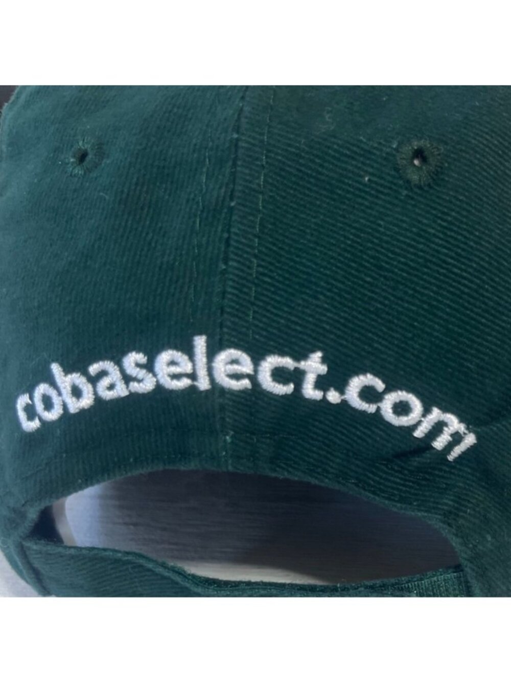 Coba Select Sires Embroidered Baseball Cap OS Green Adjustable Cow Farm - Picture 8 of 9